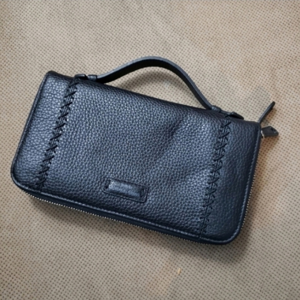 Kansai Yamamoto Femme double zip clutch wallet